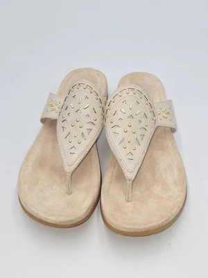 NUEVO Tanga Sandalia Mujer Dansko Benita Cuero Grano Completo Marfil Talla 40 (9) Foto 1 de 4