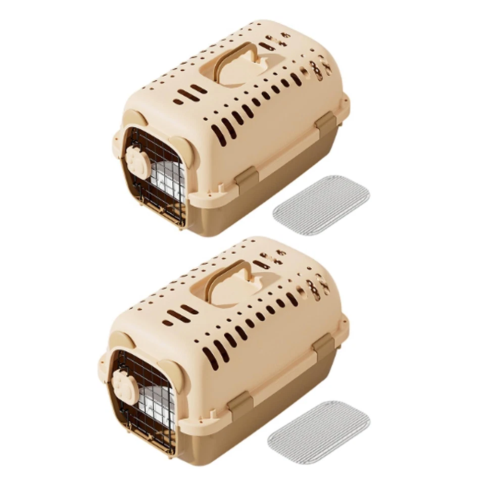 Hunde Reisetrage Hunde Reise Zwinger geräumiger Katzen Hundekäfig für Camping kleiner Hund - Bild 1 von 1