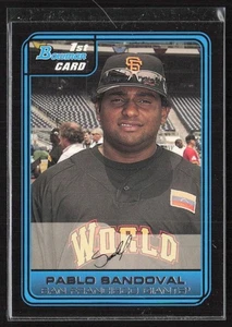 2006 Bowman Draft Futures Game Prospects Pablo Sandoval #FG6 Giants - Picture 1 of 2