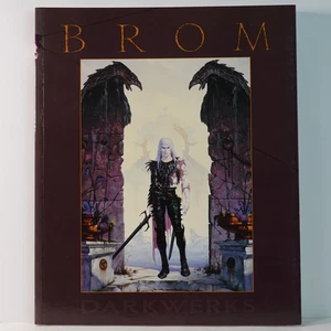 Darkwerks The Art of Brom “150” Fantasy Artwork Softcover book 1997 1st Edition - Imagen 1 de 11