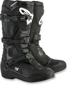 Botas Alpinestars Tech 3 Motocross Enduro Negras Talla 09 (43) - Imagen 1 de 4