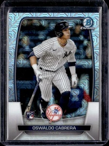 2023 Bowman #32 Oswaldo Cabrera Mojo Refractors - Picture 1 of 2