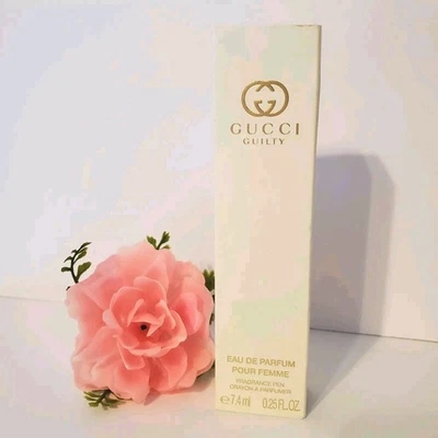 GUCCI Guilty Women Eau De Perfume Fragancia Pluma Viaje 7.4 ml RtalStore Comprado  Foto 1 de 4