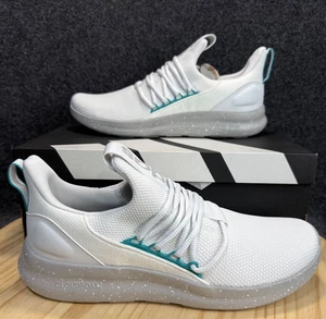 Adidas Mens Lite Racer Adapt 7.0 Shoes - US 10.5 / cloud white / grey NIB - Picture 1 of 15