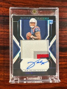 Joe Milton III 2024 National Treasures Rookie Patch Auto Midnight /20 Cowboys - Picture 1 of 2