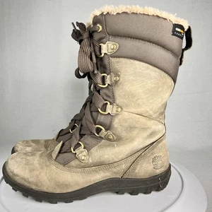 Timberland Schneestiefel Mount Hope braun Nubukleder Cordura Damen 9 - Bild 1 von 12