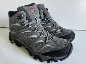 Merrell Moab 3 Mid GTX wasserdichte Damen-Wanderstiefel grau – UK-Größe 6,5 - Bild 1 von 9