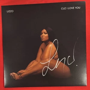 LIZZO CUZ I LOVE YOU Vinyl Album signiert handsigniert JSA - Bild 1 von 3