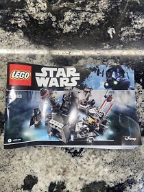 Lego 75183 Star Wars Darth Vader Transformation Instruction Manual Booklet Only