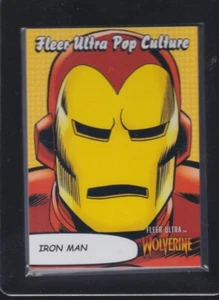 2023 UPPER DECK MARVEL FLEER ULTRA #PC-5 IRON MAN POP CULTURE - Picture 1 of 1