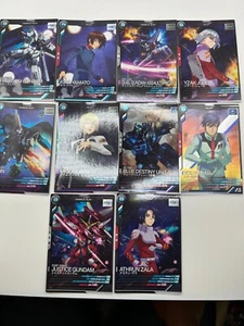 Gundam arsenal base card 10 piece set BANDAI JAPAN TCG - Picture 1 of 20