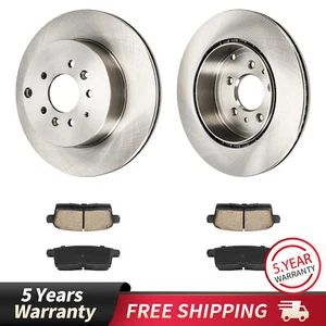 324.6mm For Mazda CX-9 2007-2015 	3.5L 3.7L Rear Brake Rotors & Ceramic Pads - Foto 1 di 14