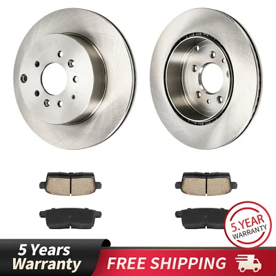 324.6mm For Mazda CX-9 2007-2015 	3.5L 3.7L Rear Brake Rotors & Ceramic Pads - Image 1 of 4