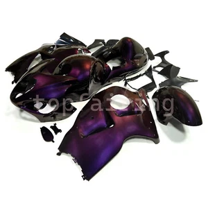 Gold Purple Chameleon Fairing Kit +Tank for Suzuki Hayabusa GSX1300R 1997-2007 - Picture 1 of 16