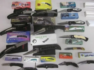 Lot of 15 Really Nice Folding Pocket knife Knives - New Boxed - Picture 1 of 14