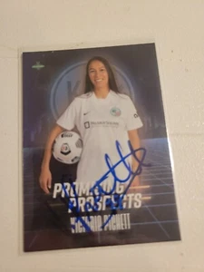 2021 Parkside NWSL Signed Auto Victoria Pickett SP Prospects KC In Person - Picture 1 of 1