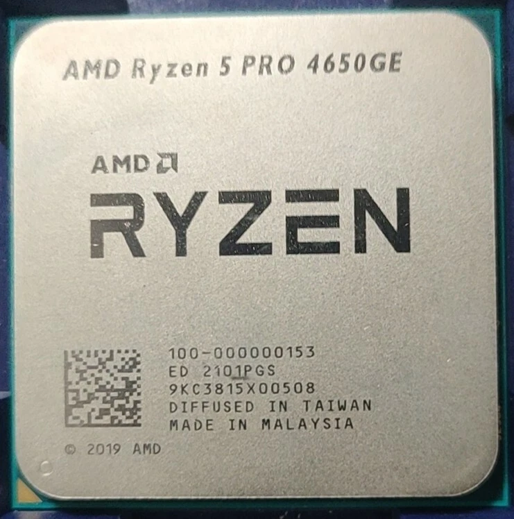 AMD Ryzen 5 PRO 4650G 6-Core 3.7GHz Socket AM4 CPU Processor R5 4650G - Image 1 of 1