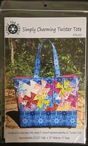 Simply Charming Twister Tasche von Around the Bobbin NEU Muster - Bild 1 von 6