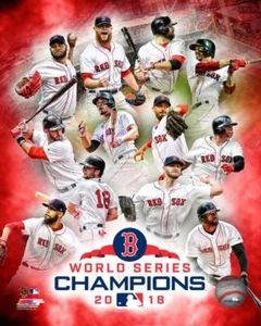 Boston Red Sox 2018 World Series Champions Composite Photo Picture Print #2561 - Picture 1 of 7