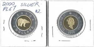 CANADA: 2000 2 Dollar Sterling Silver Proof KM#270b - Picture 1 of 1
