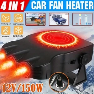 12V DC 150W Car Heater Windscreen Defogger Defroster Demister Space Heating Cool - Picture 1 of 15