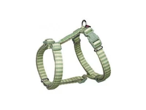 Trixie Impression Mint Green Striped H-harness M-L: 50-75cm Collie Spaniels - Picture 1 of 2