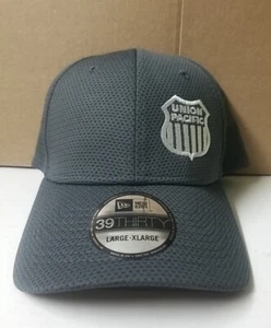 New Era 39thirty Union Pacific Railroad  Embroidered Gray Large - XL - Picture 1 of 7