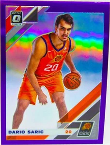 Dario Saric 2019-20 Optic Purple Prizm Refractor Card #135 Phoenix Suns NBA - Picture 1 of 5