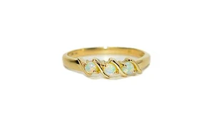 Natürlicher Opal Ring 18K massiv Gold Edelopal Band Oktober Geburtsstein Ring Edelstein - Bild 1 von 12