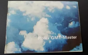 Rolex Original Booklet Gmt-Master Before 1970 - Accessori Libretto Gmt Master - Foto 1 di 7