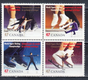 W CANADA 1896-1899a FDC WORLD FIGURE SKATING CHAMPIONSHIP - Picture 1 of 1