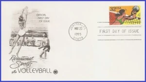 USA3 #2961 U/A PCS ARTCRAFT FDC   Volleyball - Picture 1 of 1