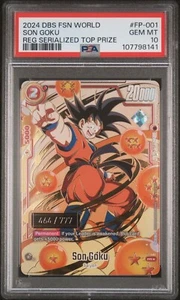 Dragon Ball Super Fusion World Serial Son Goku FP-001 Regionals TOP Preis PSA 10 - Bild 1 von 2