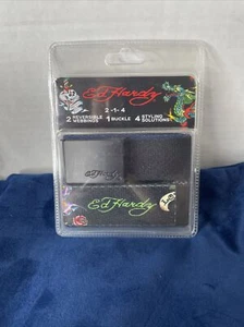 Ed Hardy 2 Designer Reversible Belts. New In Package Tattoo Art Fits Up To 44 - Picture 1 of 4