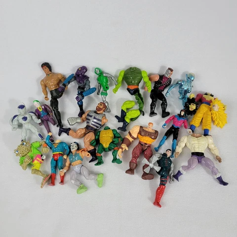 VTG Action Figure Broken Lot He-Man TMNT Rambo Marvel DC Dragonball FOR PARTS Cover