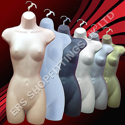 Female Hanging Body Mannequin  Form Top Quality Torso Display Bust ( Sdl/full ) • 37£
