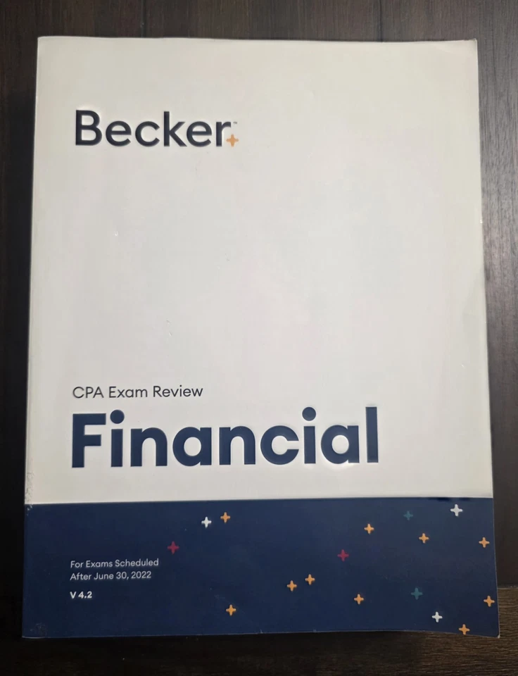 Becker CPA Exam Review Financial FAR V 4.2 For Exams After June 30, 2022 - Image 1 of 1