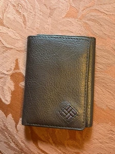 Portafoglio uomo pelle marrone Columbia Sportswear Company nuovo - Foto 1 di 8