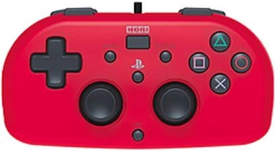 Hori Mini Gamepad for PS4 Wired Red Video Game Accessory Accessories - Image 1 of 1