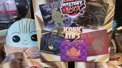 1 MYSTERY POKEMON ELITE Trainer BOX-1:10 SUN/MOON ERA 1:20 XY 1:50 BLACK/WHITE! - Image 1 of 4