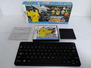 Battle & Get! Pokemon Typing DS (black keyboard) [Japan Import] - Picture 1 of 5