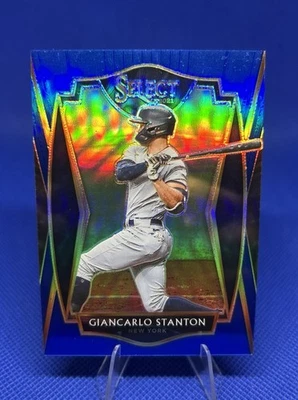 2021 Panini Select - Premier Giancarlo Stanton #175 Blue Prizm /149 - Image 1 of 2