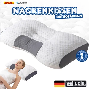 Nacken Therapiekissen v2 Sojabohnenfaser Orthopädisch Ergonomisch Schmerzen NEU - Bild 1 von 14