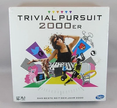 Trivial Pursuit 2000 GERMAN Edition Hasbro Games  - Question Game - SEALED - Image 1 of 4