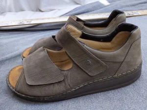Finn Comfort Shoes Mens Size 46 Brown Leather Orthopedic Sandals Germany - Picture 1 of 13