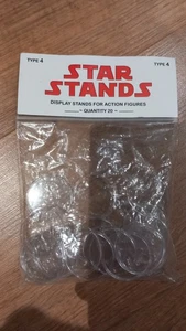 Pack of 20 Star Wars Vintage Action Figure Display Stands Palitoy Kenner 1977 - Picture 1 of 1