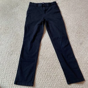 Children’s Place Boys Black Dress Pants adj Waist Size 14 - Picture 1 of 4