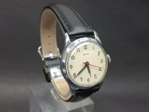 Soviet Vintage Watch ZIM Pobeda 1960., Mechanical Watch USSR, Retro Mens Watch - Picture 1 of 10