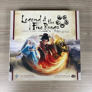 LEGEND OF THE FIVE RINGS THE CARD GAME FANTASY FLIGHT 2017 MAGIC FANTASY - Picture 1 of 10