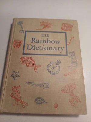 1947 The Rainbow Dictionary by Wendell W. Wright for Kids Illustrator Joseph Low - Image 1 of 4